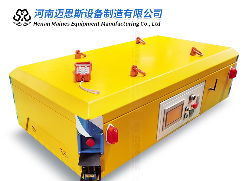 舵輪萬向電動平車成功試機